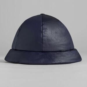 Kith Puffer Bucket Hat Navy Blue Unisex Winter Style NWT Streetwear Cozy